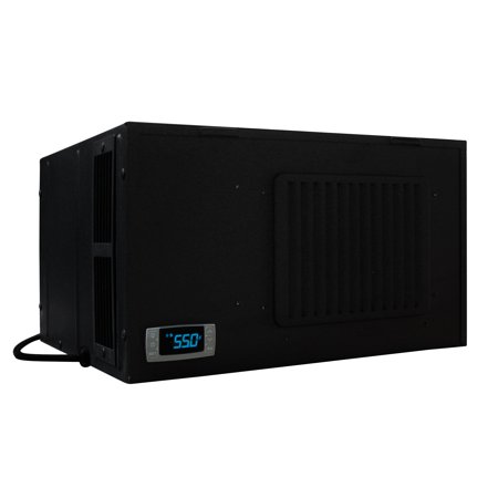 Vinotemp - Wine-Mate 1500HTD-TE Self-Contained Cellar Cooling System With Top Exhaust - Black