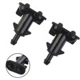 thumbnail image 1 of Pair of Black Headlight Washer Sprayers Kit for Range Rover Sport L320, 1 of 6