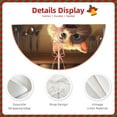 thumbnail image 3 of Balery Cartoon Cooking Cat Printed Christmas Tree Skirt , Merry Christmas Party Christmas Tree Decoration,Adjustable Tree Skirt-30", 3 of 6