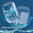 thumbnail image 6 of Transparent Hamster Bathroom Guinea Pig Hamster Sand Bath Mouse Box Hamster-M, 6 of 9