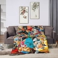 thumbnail image 4 of My Hero Academia Blanket, Anime Throw Blanket For Couch Sofa Bed, Soft Cozy Lightweight Warm Flannel Blanket, Home Decor, Anime Gifts For Boys Girls Kids Teens, 40"X30", 4 of 9