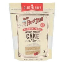 Bobs Red Mill, Gluten Free, Vanilla Yellow Cake Mix, 19 oz Plastic Bag