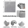 thumbnail image 3 of Stainless Steel  and Cleaning Rags - Non Scratch Wire Dishcloth for Washing Dishes, Steel   and Dish Towels for Kitchen (6PCS), 3 of 7