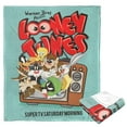 thumbnail image 4 of Looney Tunes Crazy Bugs Kids Silk Touch Throw Blanket, 4 of 12