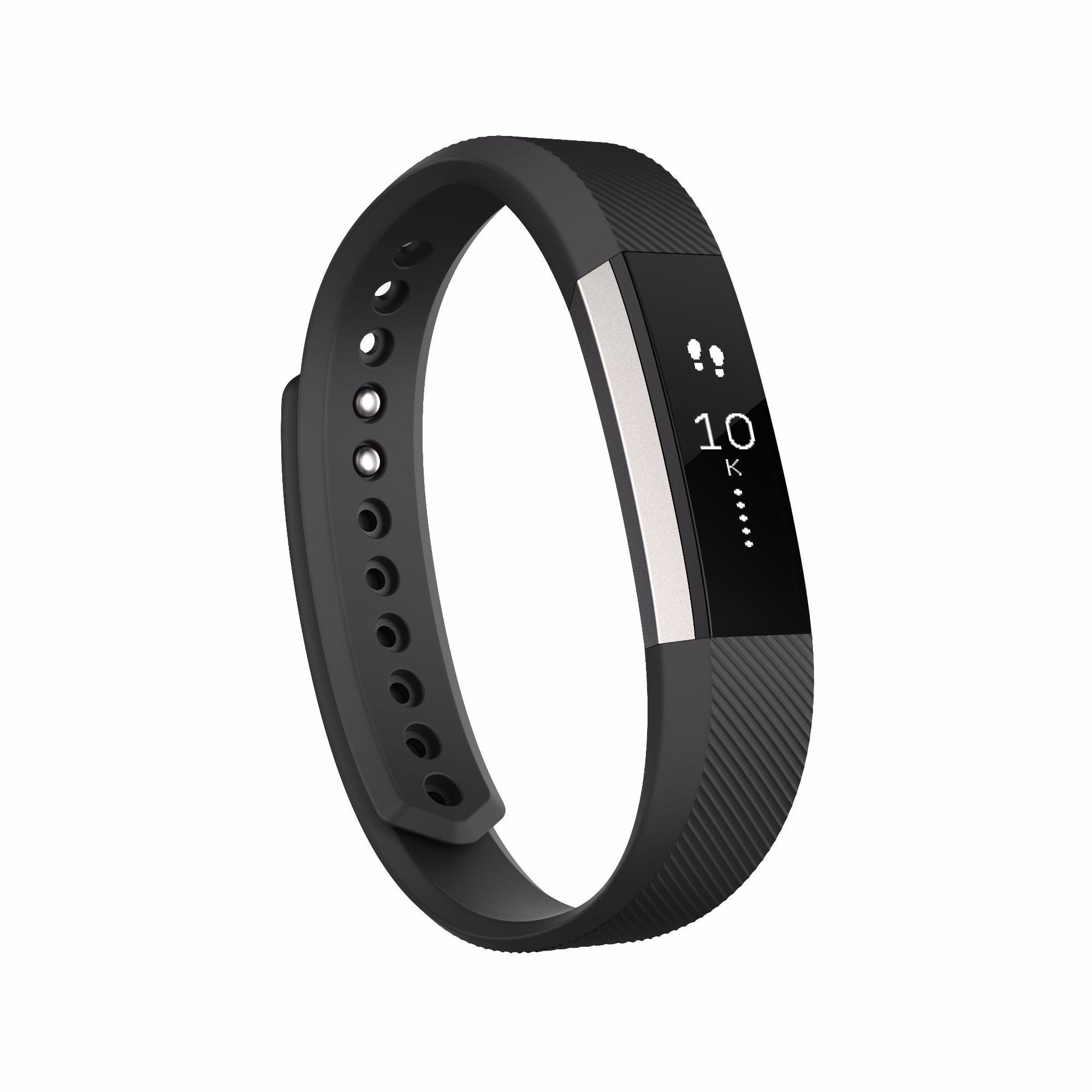 Fitbit Alta Fitness Wristband Activity Tracker Black Large NON-WORKING FOR PARTS 