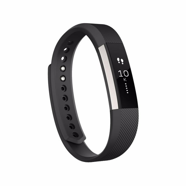 Fitbit Alta - Activity Tracker With Band - Elastomer - Black - Large - Monochrome - Bluetooth