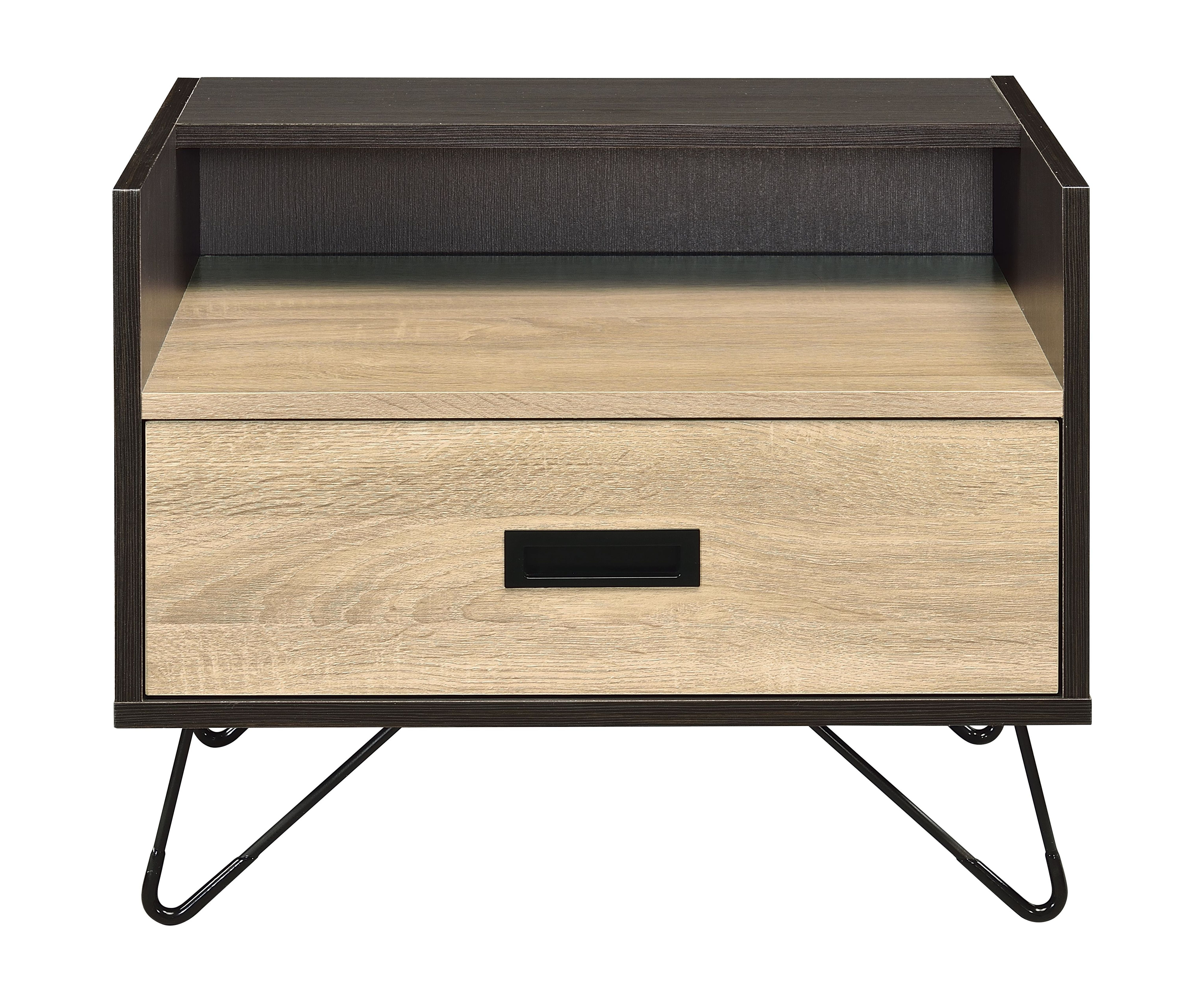 Accent Table with Display & Utility Function