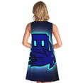 thumbnail image 2 of Sigee Geometry Dash (10) for Women's Sleeveless Dress Relaxed Fit Dress with Pockets, 2 of 7