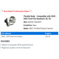 thumbnail image 2 of Throttle Body - Compatible with 2005 - 2007 Ford Five Hundred 3.0L V6 2006, 2 of 2