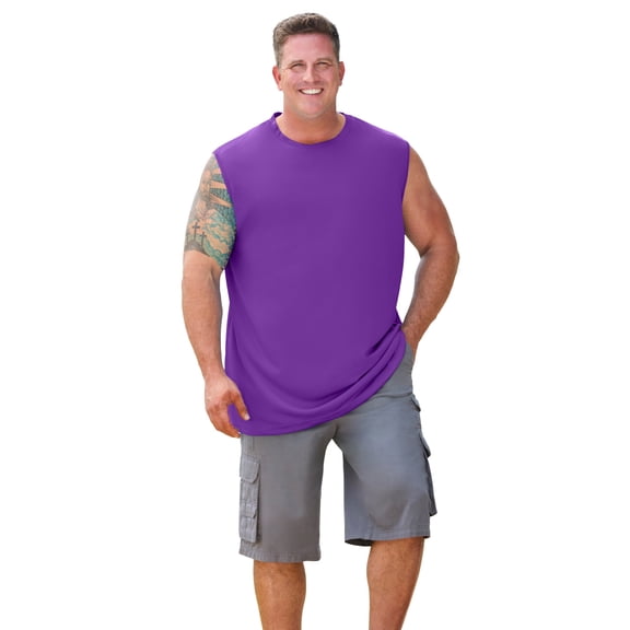 KingSize Men's Big & Tall No Sweat Muscle Tee