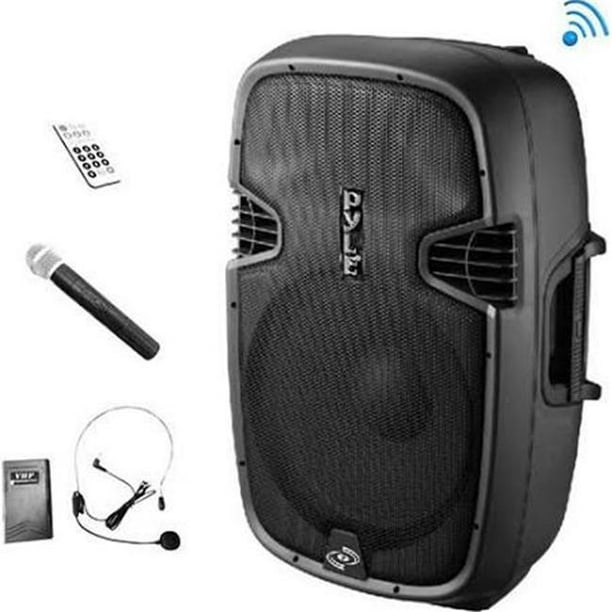 1000W 10.2 in. Subwoofer Wireless & Portable Bluetooth PA Speaker
