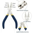 thumbnail image 2 of 6 in 1 Bail Making Pliers Wire Looping Forming Pliers with Non-Slip Comfort Grip Handle, 2 of 9
