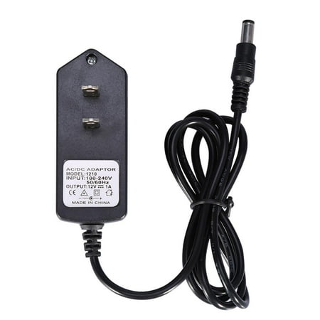 Dc Transformer Kit - Knifun DC 12V 1A Power Supply Adapter, AC 100-240V to DC 12V Transformers, Switching Power Supply for 12V 50/60Hz (1A) Travel Charger US Plug