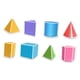 thumbnail image 3 of Juego de 8 formas geométricas plegables, material escolar, material didáctico, sólidos geométricos 3D, juguetes educativos para niños en el aula., 3 of 9