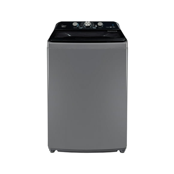 Lavadora Carga Superior Midea 22Kg Vortex Wash Agitador Gris