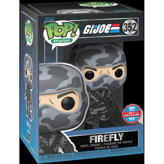 FUNKO POP! FIREFLY 352 NFT LE 999 - GI Joe