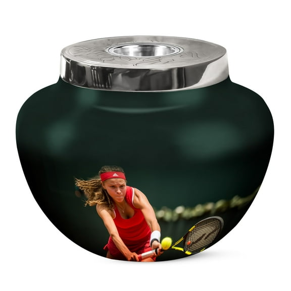 KARYLIZ Tennis Urns - Adult Cremation Urns - cremation urns for adult ashes (Size - 10 INCH)