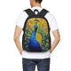 thumbnail image 4 of Fotbe Peacocks Mochila para Hombre y Mujer - Tela Oxford 600D Resistente - Mochila Impermeable de Gran Capacidad para Escuela, Viajes y Senderismo, 4 of 6