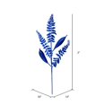 thumbnail image 2 of Vickerman QG192202 33 in. Blue Fern Leaf Spray - 6 per Bag, 2 of 3