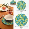 thumbnail image 3 of Lemon 2 Pack Pot Holders Trivets, Heat Resistant Hot Pads for Kitchen Table Decoration Trivets for Hot Dishes/Pot/Bowl/Teapot/Hot Pot Holders, 7" + 9.45", 3 of 7