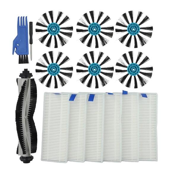 For Bissell SpinWave Hard Floor Expert Wet Dry 3115 EV675 Sweeping Robot Vacuum Cleaner Parts Roller Brush Main Brush Filter Set