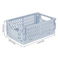 thumbnail image 3 of Muyoka Mini caja plegable Caja de almacenamiento plegable de plástico Cesta Caja de contenedores de cosméticos de escritorio Muyoka Hogar, 3 of 7