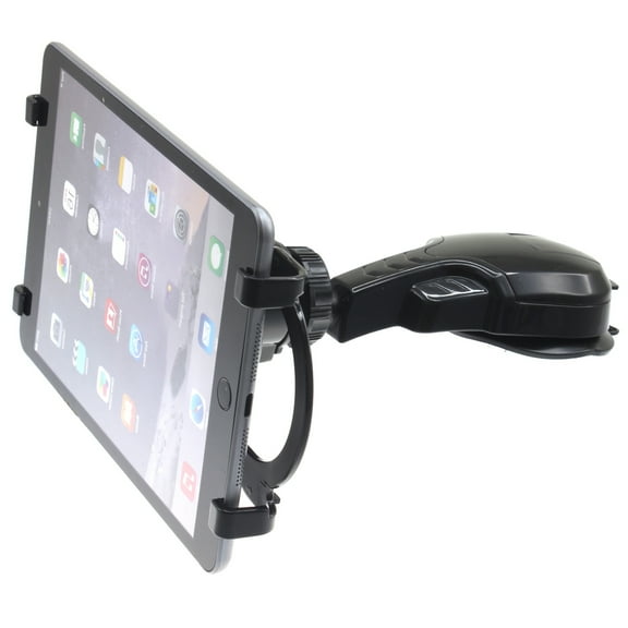 Tablet Holder Car Mount for iPad Pro 12.9 (2022 6th Gen)/(2021 5th Gen) - Dash Cradle Dock Swivel Telescopic