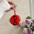 thumbnail image 5 of 3D Cute Tomatoes Case for AirPods Pro2 Airpod Pro 1 2 3 4 Bluetooth Earbuds Charging Box Protective Earphone Case Cover (Case and pendant,for AirPods 3), 5 of 7