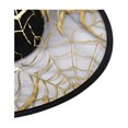 thumbnail image 3 of BRGZLK Adults Halloween Witches Hat Halloween Spider Web Wide Brim Pointed Witch Hat Festival Party Costume Hats, Witch Costume Accessories Black Free Size, 3 of 4