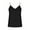 Black, variant on Scyoekwg Womens Vest Sleeveless Summer Trendy V-Neck Chain Suspender T Shirts Casual Loose Fit Blouse Solid Color Vest Spaghetti Strap Camisole Tank Tops Black XXL