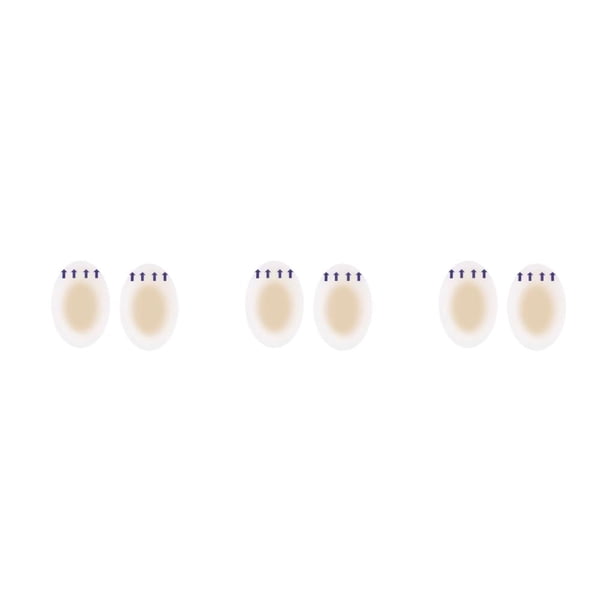 Qarigey Almohadillas protectoras de Gel para el talón, 2 uds., pegatinas para calzado, cojín protector, parches de blíster autoadhesivos para mujeres Type1 NO1 Qarigey CBP462291