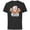 Black, variant on Marvel Avengers & Spider-Man Happy New Year Super Hero Style - Short Sleeve Cotton T-Shirt for Adults - Customized-Black