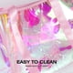 thumbnail image 5 of Bolsa de playa KUAK iridiscente transparente impermeable para mujer, 5 of 7