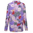 thumbnail image 4 of DPTALR Pull à Manches Longues à Imprimé Floral pour Femmes, 4 of 9