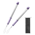 thumbnail image 3 of harper 2Pcs Ropeless Battle Ropes Strength Building Portable Multifunctional Exercise Purple, 3 of 10
