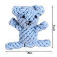 thumbnail image 5 of Yesbay Dog Rope Toys Adorable Woven Bear Design Safe Material Teeth Cleaning Protect Furniture Toy for Small/Medium/Large Dogs, 5 of 7