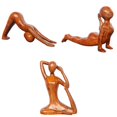 thumbnail image 1 of 3 Uds Estatuas lele de Yoga Estiramiento de Yoga Femeninas Centro de Decoración, 1 of 8