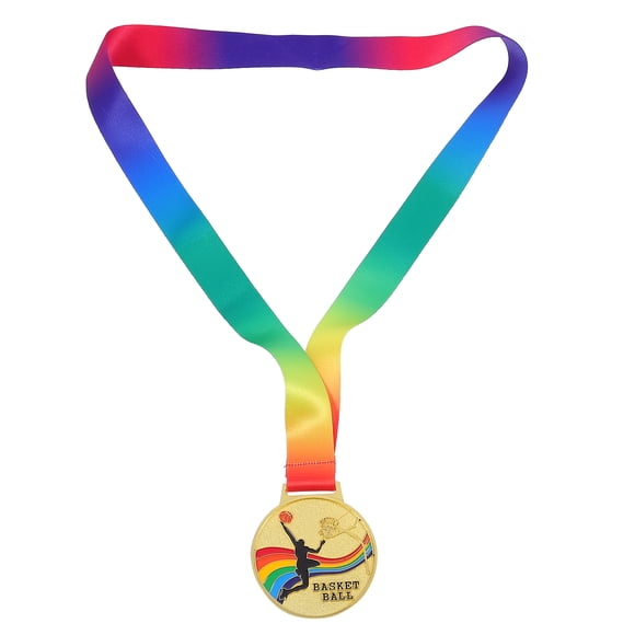 2pcs Sports Meet Gold Medals Medals Sports Competition Medals (Basketball)