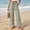 Army Green plus size wide leg pants a1, variant on Women Plus Size Wide Leg High Waisted Pants with Pockets Striped Casual Palazzo Lounge Trousers Beach Vacation Summer Travel Clothes, Black 2XL