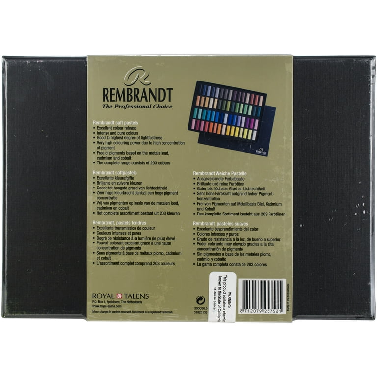 Rembrandt Pastel Half Stick Set, 60-Colors - Walmart.com