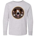 thumbnail image 3 of Inktastic English Bulldog Gift for Dog Lover Long Sleeve Youth T-Shirt, 3 of 5