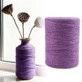 thumbnail image 2 of Tanuke 2Mm X 200M Jute Rope Made with Natural Fibers, Tear-Resistant for Garden Decor, Diy Crafts, Decorative Packaging, Hand Weaving Projects, 2 of 9
