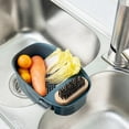 thumbnail image 4 of Neinkie Over the Sink Colander Strainer Basket - Wash Vegetables and Fruits, Drain Cooked Pasta and Dry Dishes - Extendable - New Home Kitchen Essentials, 4 of 7