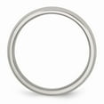 thumbnail image 2 of White Stainless Steel Ring Band Wedding Comfort Domed, 2 of 6