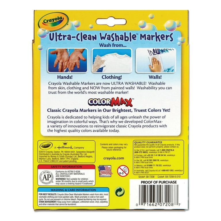 Ultra-Clean Washable Markers, Fine/Broad Wedge/Chisel Tips, Assorted Colors, 8/Box Ultra-Clean Washable Markers, Fine/Broad Wedge/Chisel Tips, Assorted Colors, 8/Box