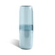 thumbnail image 3 of Estuche de cepillo de dientes Portátil Pasta de dientes Contenedor Polvo a prueba de polvo Plástico Diario Uso Diario Sencillo Holder Holder College Senderismo Tres tazas - Azul Inevent HA028212-04, 3 of 6