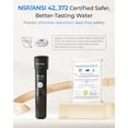 thumbnail image 4 of Waterdrop 15UA Under Sink Water Filter System, 16K Gallons Ultra High Capacity Main Faucet Under Counter Water Filtration System, Removes 99% Lead, 4 of 9