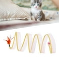 thumbnail image 4 of para gatos, juguete plegable para mascotas con juguete de s, animales pequeños, juego portátil ratón Zulema Gato Túnel, 4 of 7