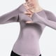 thumbnail image 4 of Camisetas de entrenamiento Hukapapa para mujer, camisetas de yoga de manga larga con agujeros para los pulgares, L, 4 of 6