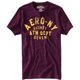 thumbnail image 1 of Aeropostale - Camiseta gráfica para hombre Aero-ny, color morado, grande, 1 of 1